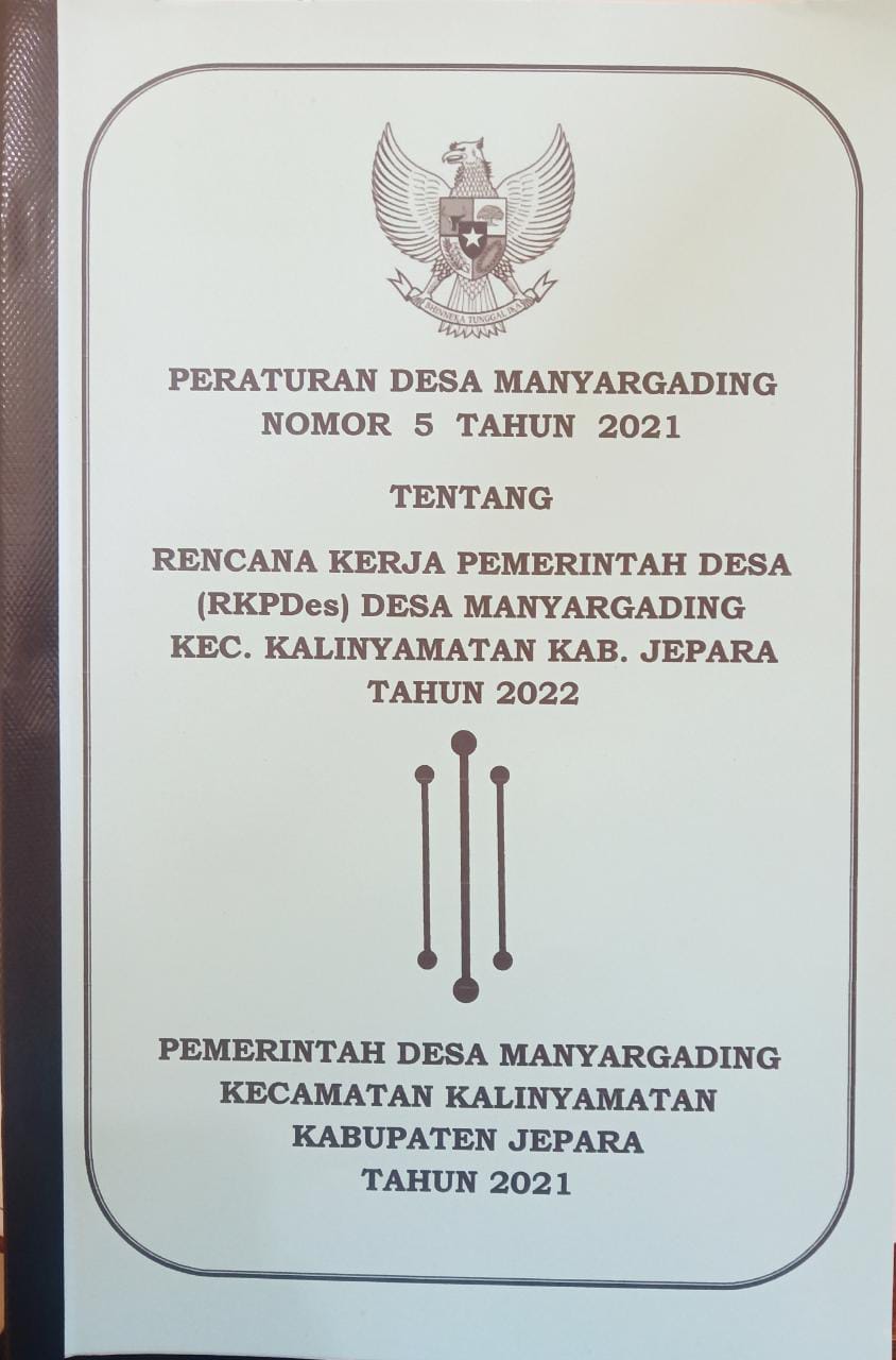 PERDES No. 5 TAHUN 2021 TTG RKPDes TAHUN ANGGARAN 2022